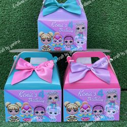 Lol Dolls  Gabble  Box 12 Empty  Boxes 