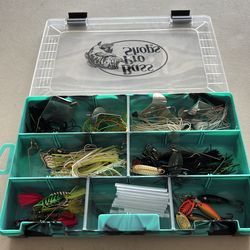 Buzzbaits, Spinnerbaits and spoons