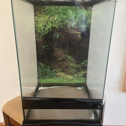 Glass Reptile Terrarium 