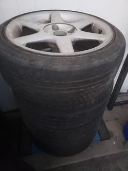 Used wheels rims 17" 225/40/17 $100