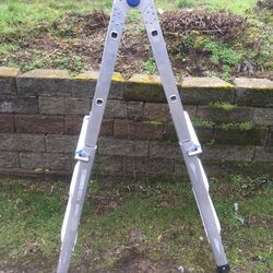 Werner 13ft Aluminum Multi-Position Ladder 