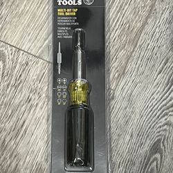 Brand New Klein Tools Multi-Bit Tap Tool Driver