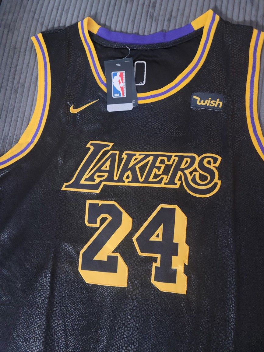 Black Kobe Lakers Nike Jersey