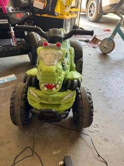 Kids Dinosaur Electric Ride-On ATV 12V