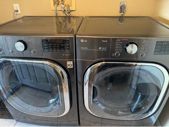 LG Front Loading Extra Large Load HE Washer and Dryer