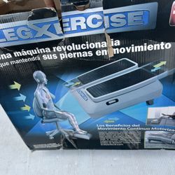New in Box Legxercise Motorized Leg Exercise Mover Machine LEGX-011
