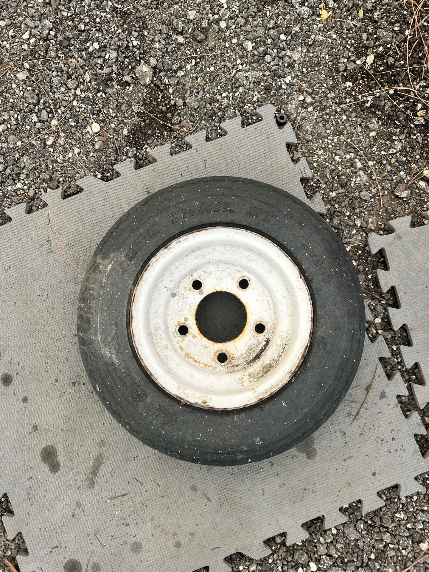 Sure Trail st 4.808 trailer tire for Sale in West Palm Beach, FL OfferUp