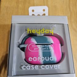Heyday Earbud Case Cover. Fits Airpods Gen 1 & Gen 2. NEW!