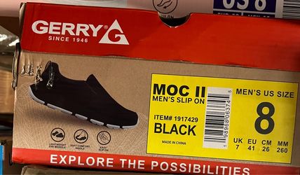 Gerry MOC II MEN'S SLIP ON shoes size 8 New !!