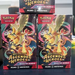 Pokemon Ascended Heroes Booster Bundles 