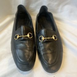 Gucci Loafers (Women’s) | Gold Horsebit | 8