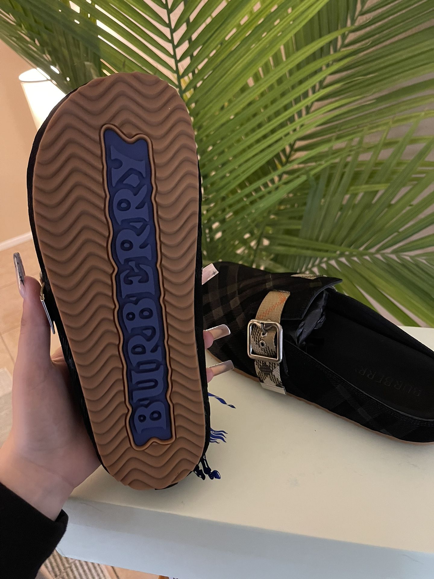 Burberry x Birkenstock 
