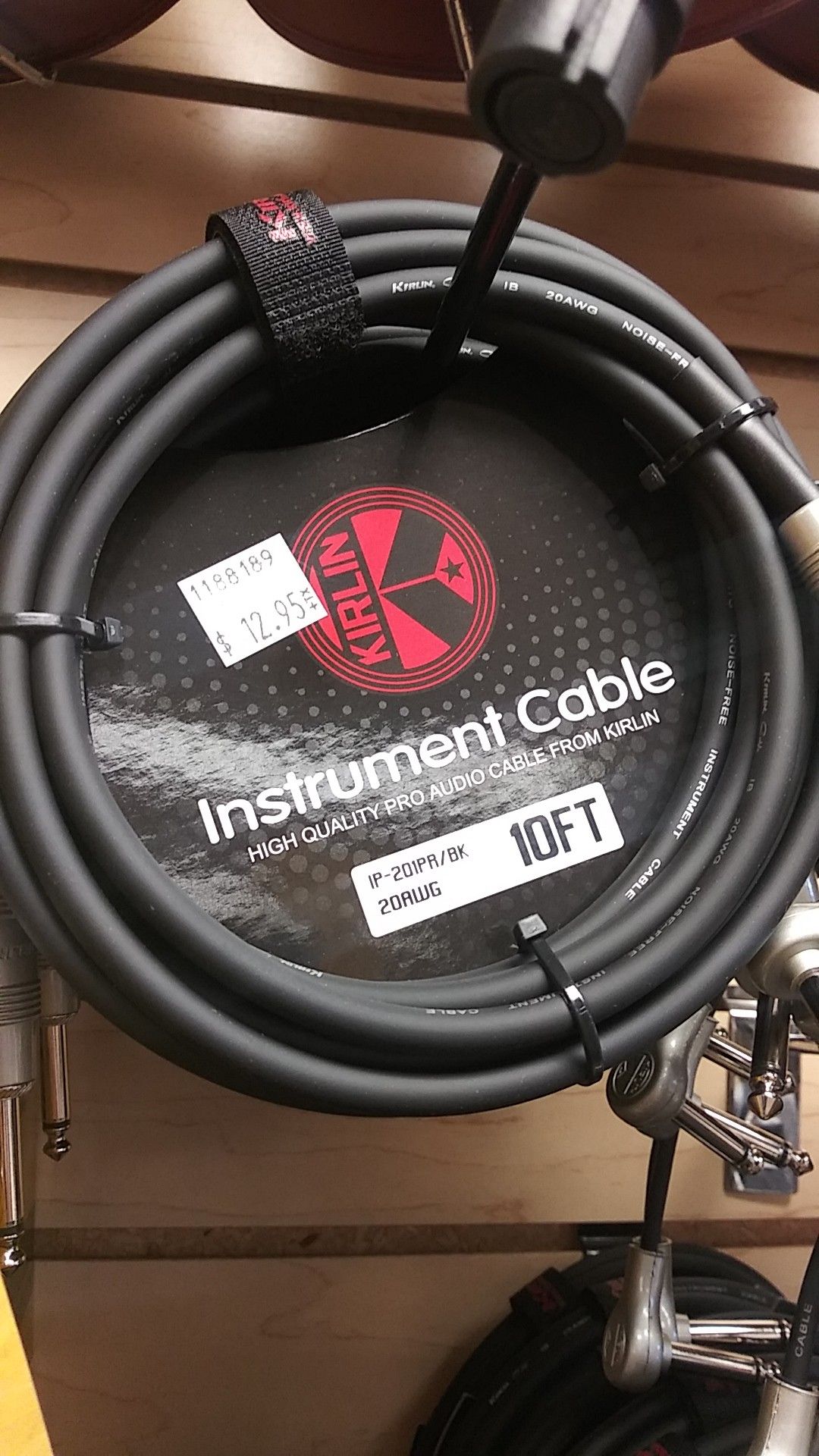 Kirlin Instrument Cable 10ft