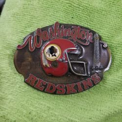 VINTAGE WASHINGTON REDSKINS BELT BUCKLE (1987).