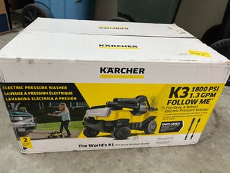 Karcher pressure washer