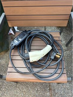 SUPER LONG level 2 EV charger with 240v extension cord: 41 feet ($50 each/$80 for both)