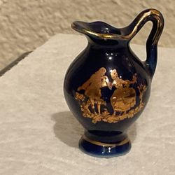 MINIATURE VINTAGE PORCELAIN VASE MID CENTURY