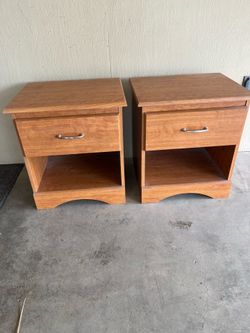 Bedroom side tables. 2.