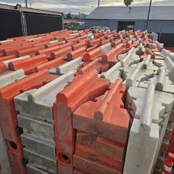 6' L X 3.5' Tall  Safety Rails/ K Rails 