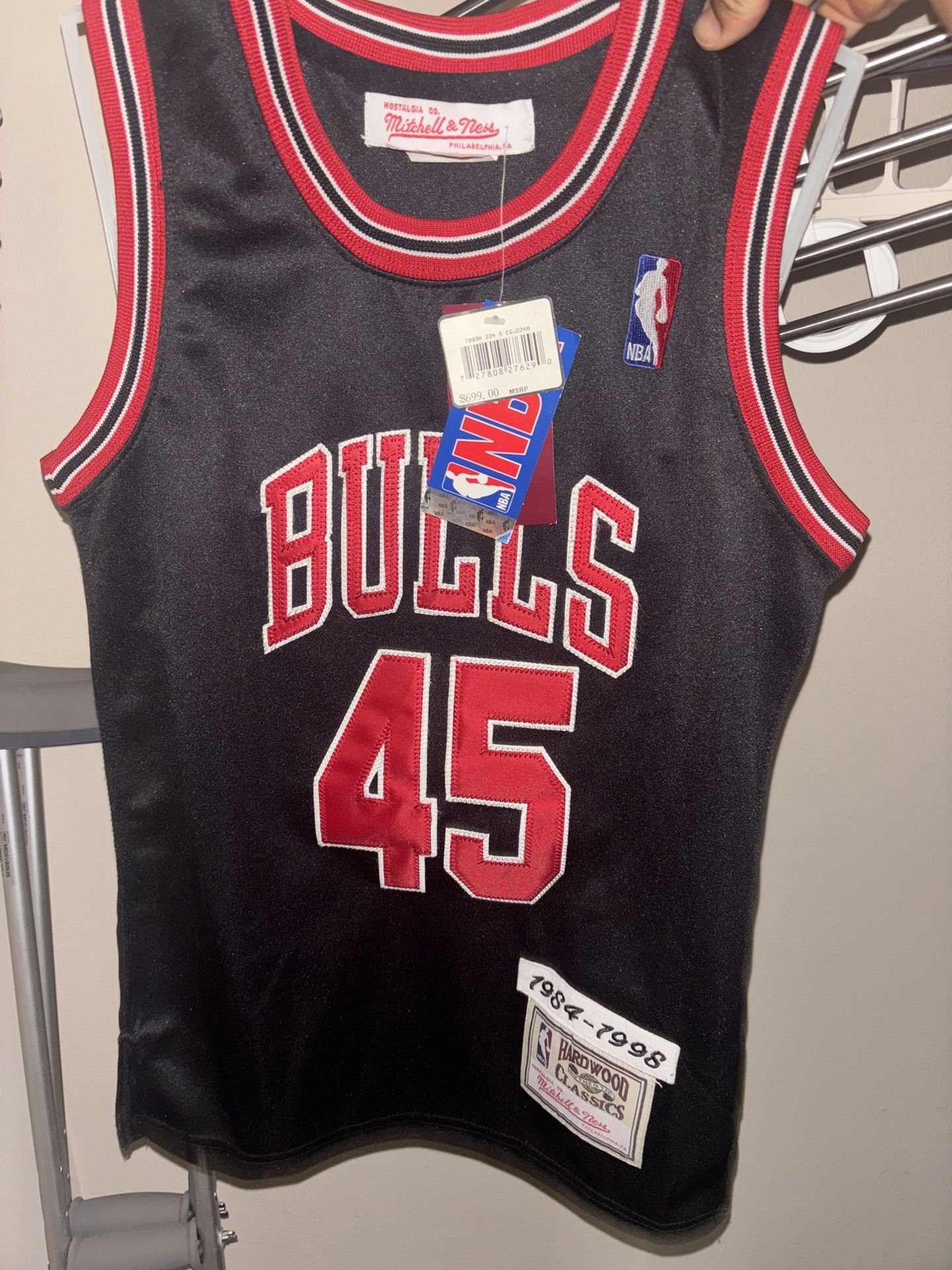 Rare Kids Michael Jordan #45 Mitchell Ness Hardwood Classics