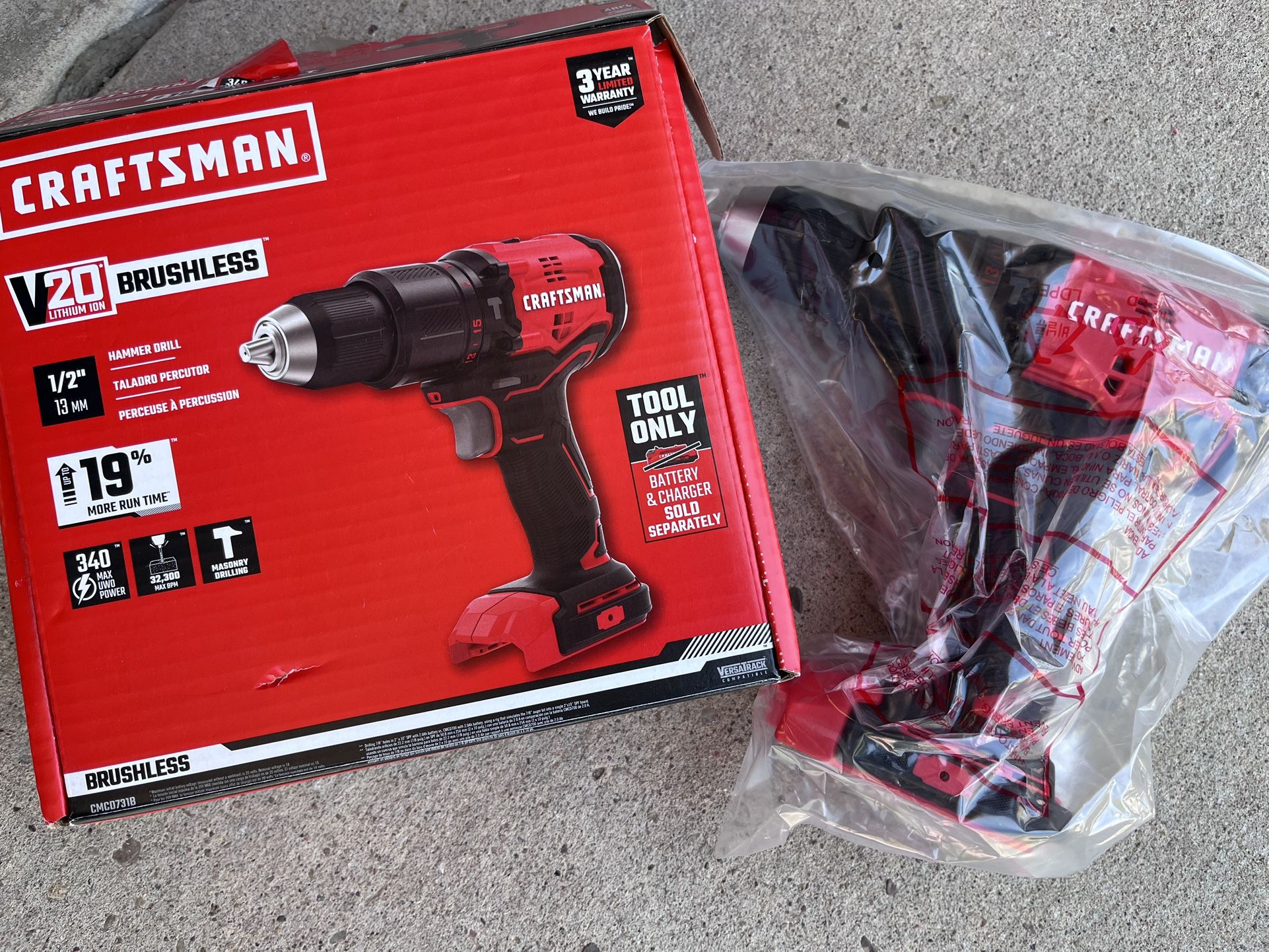 Craftsman 20 Volt Drill