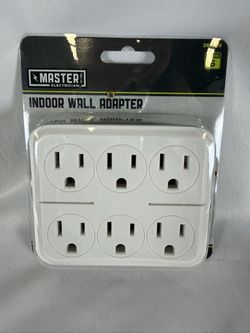 Master Electrician 6-Outlet Indoor Wall Adapter 264295