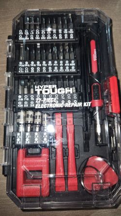 Hyper Tough 77pc Electronic Repair Kit 