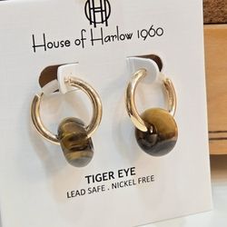 SHIPPING ONLY  *  Tiger Eye Hoop