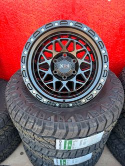 XM701 MATT BLACK
17x9 6x139.7
Tire 265//70//17 KUMHO RT
$1290 all 4 wheels and tires
