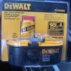 DEWALT 18-Volt XRP Ni-Cd Rechargeable Battery with Security Strap for DEWALT 18-Volt Power Tools🔥