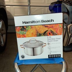 Hamilton beach  New  Dutch oven