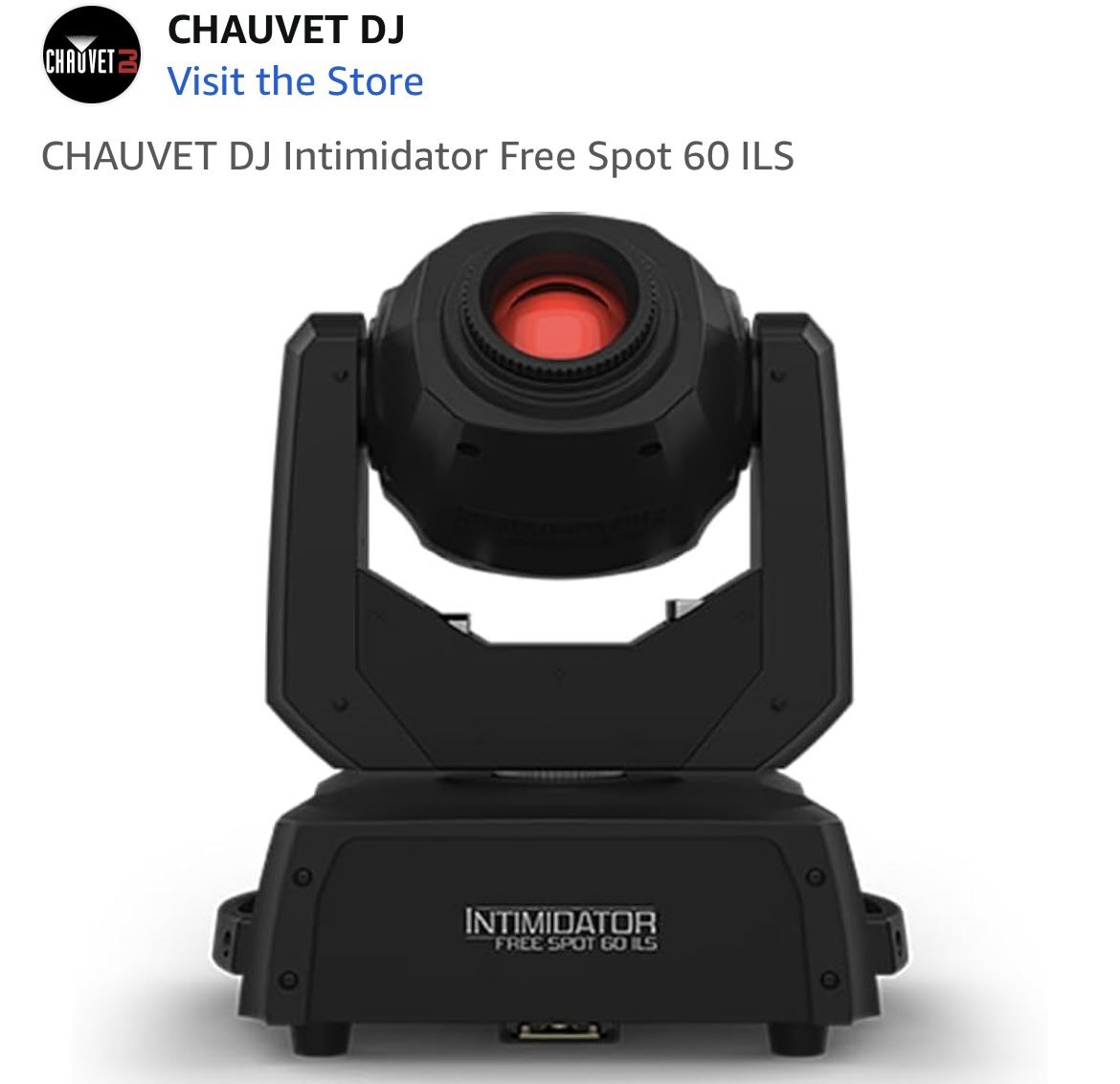 Chaucer DJ Wireless Intimidator Free spot 60 ILS