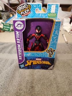 Marvel Spider-Man Bend and Flex Miles Morales Figure