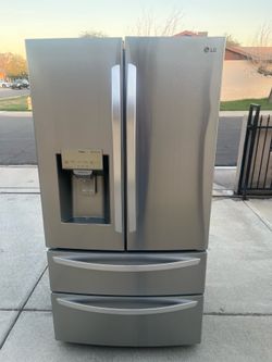 Refrigerator LG Stainless Steel 4 Door
