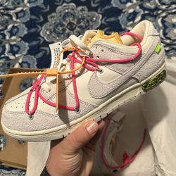 Off White Dunk Lot 17