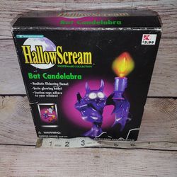 Vintage halloween 1997 Trendmasters Candelabra HallowScream