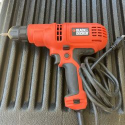 Black and Decker corded drill keyless chuck