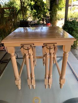 Nesting end tables