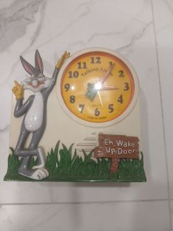 Bugs bunny vintage alarm clock