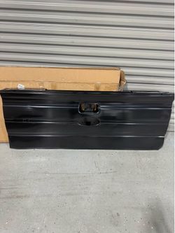 Black Tailgate For 2009-2014 Ford F150 Truck Styleside Black Steel