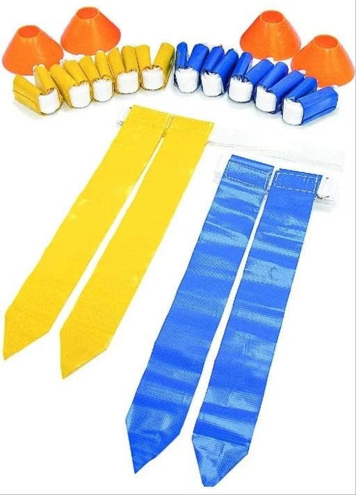 10-Man Flag Football Flags & Cones