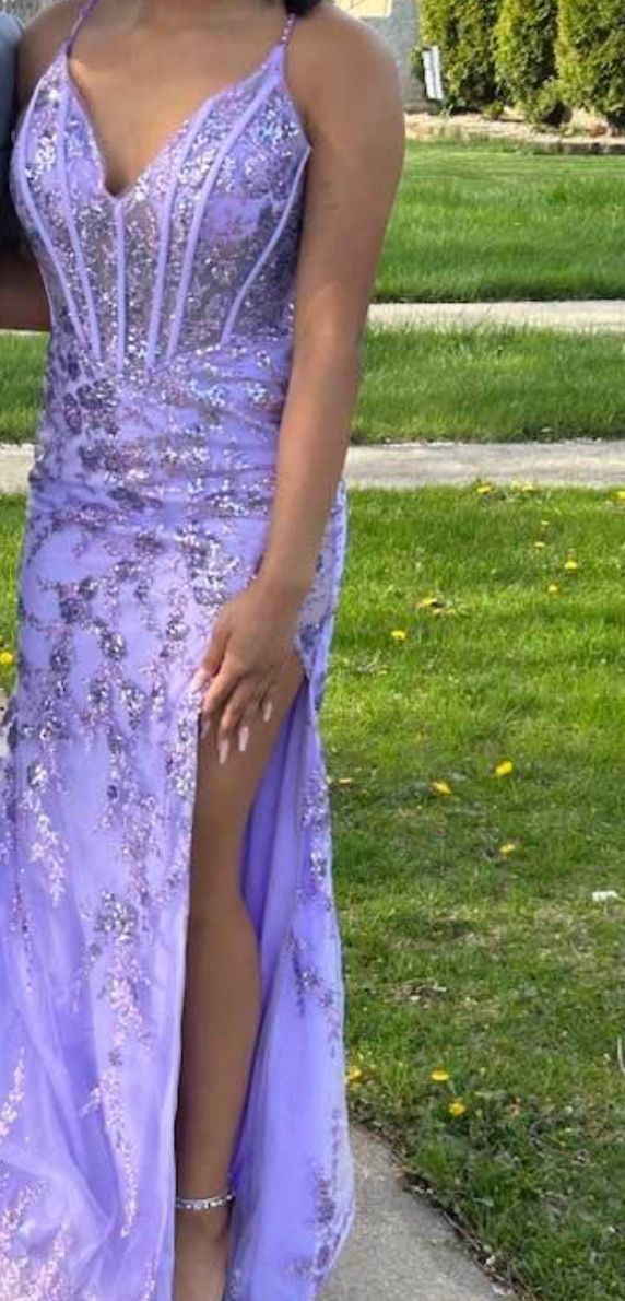 Purple Prom Dress