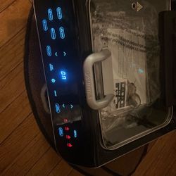 Gourmia-smokeless Grill -griddle And Air Fryer