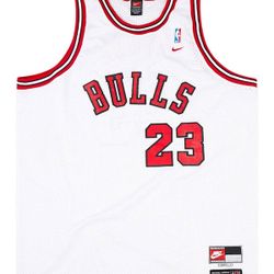 Vintage Nike Michael Jordan Rookie Chicago Bulls Jersey | Swingman | White/Red