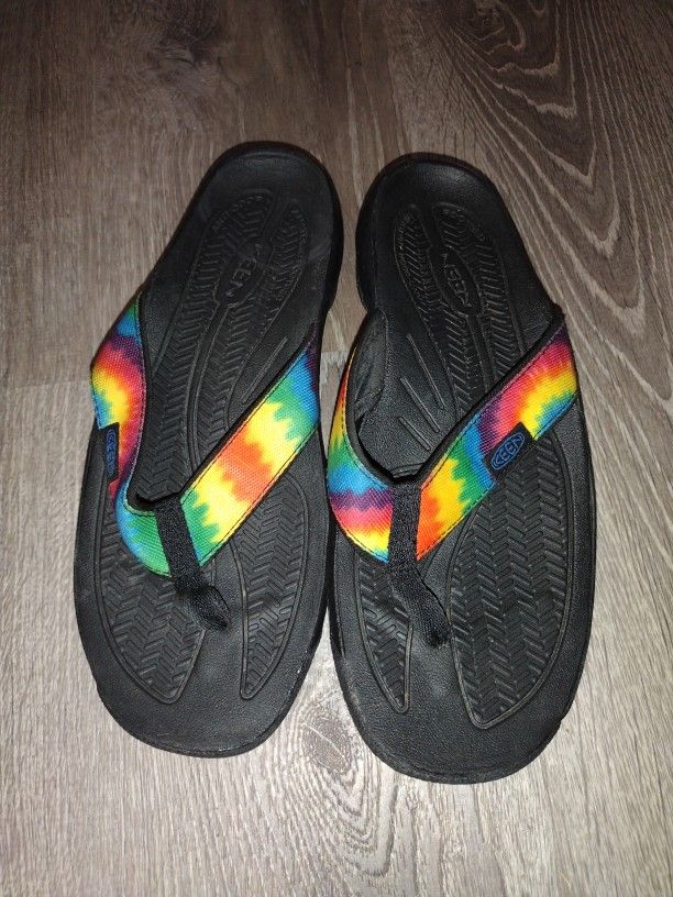 Keen Rainbow Flip Flops Unisex