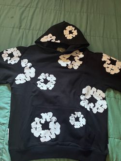 Denim tear hoodie for men size small