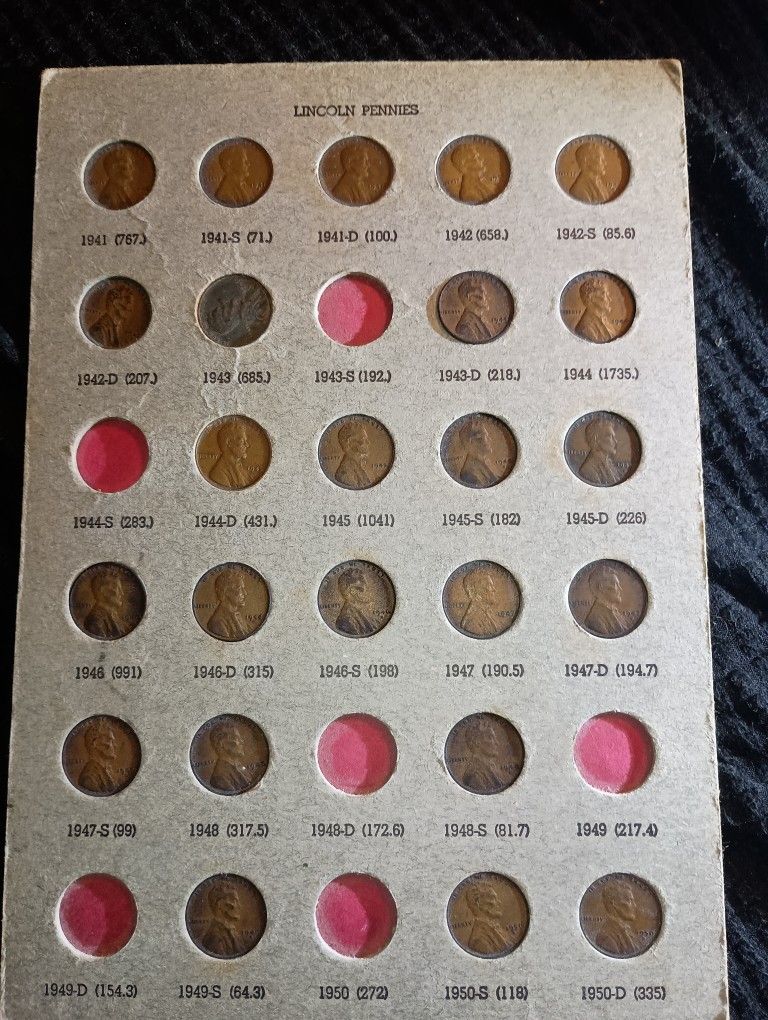 24 Rare Pennies.