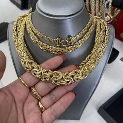 Gargantilla Disponible De Oro 10 Kt 