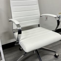 New White Jive Office Chair 