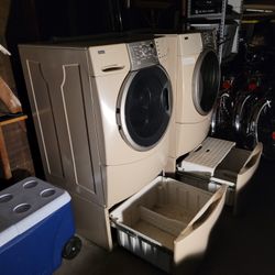KENMORE WASHER AND DRYER SET 